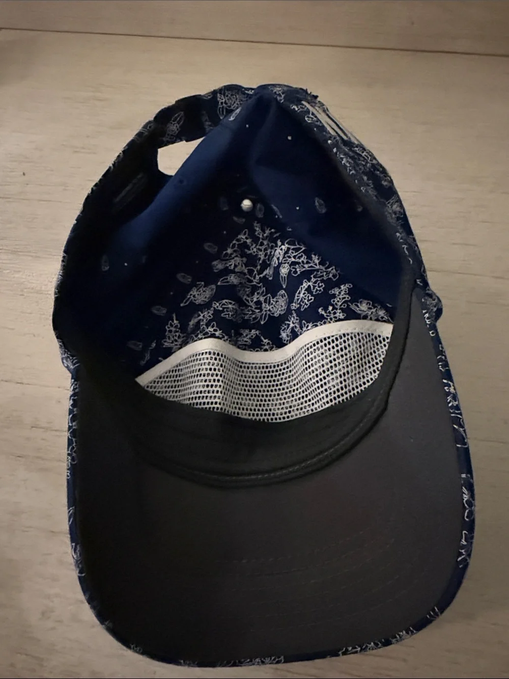 Nike Navy Floral Golf Hat